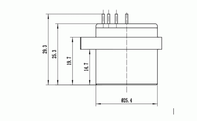 30g Quartz Flexure Accelerometer Single Axis Navigation Grade Accelerometer