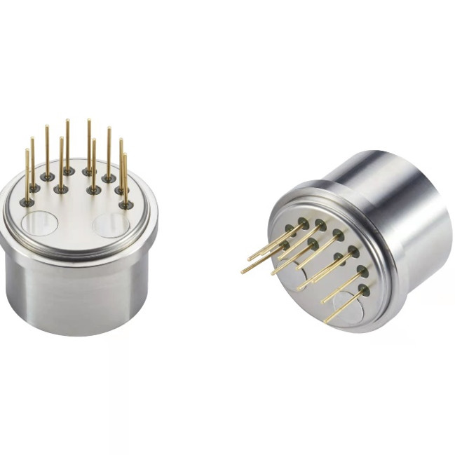 High Resolution Military Quartz Accelerometer , IMU Vibration Sensor Low Bias