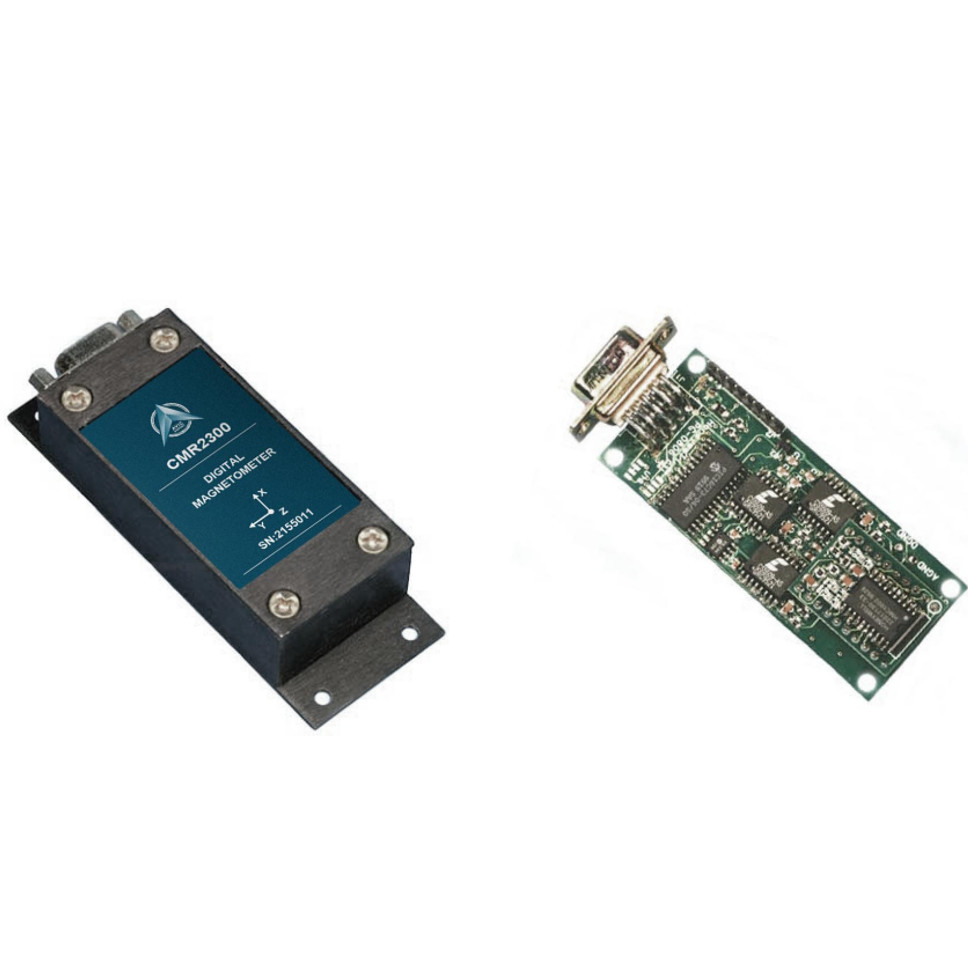 High Resolution Magnetic Meter , Three Axis Magnetometer RS232 RS485 ...